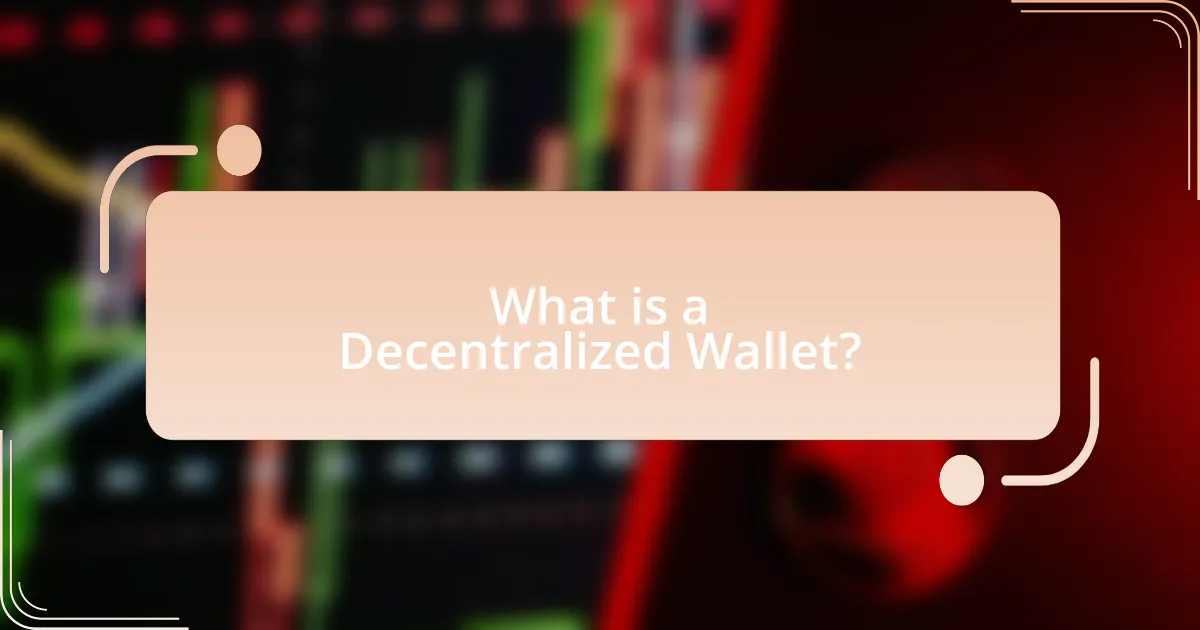 What is a Decentralized Wallet?