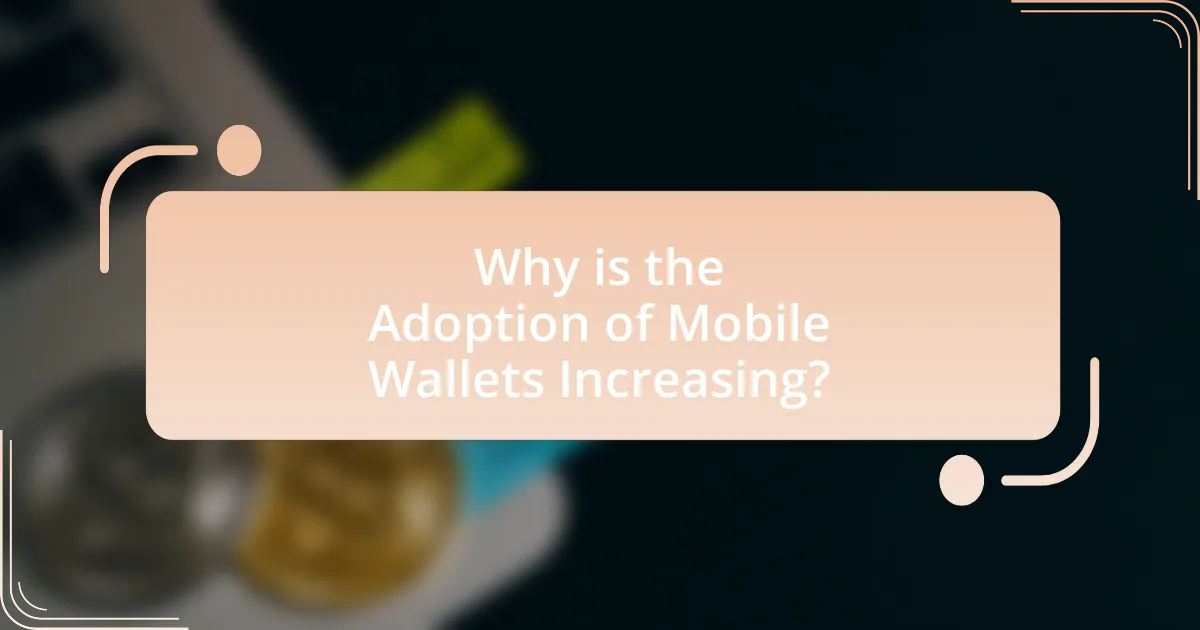 Why is the Adoption of Mobile Wallets Increasing?